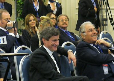GianniAlemanno, Sindaco di Roma durante il congresso nazionale 2008 a Roma