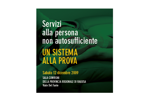La UN.I.COOP. Sicilia organizza a Ragusa il Convegno dal titolo “Servizi alla persona non sufficiente – un sistema alla prova”