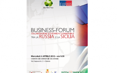 BUSINESS-FORUM Collaborazione economica e commerciale tra la Russia e la Sicilia