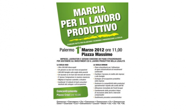 UN.I.COOP. Sicilia aderisce allo sciopero generale del 1° marzo: protestare uniti per vivere e non sopravvivere