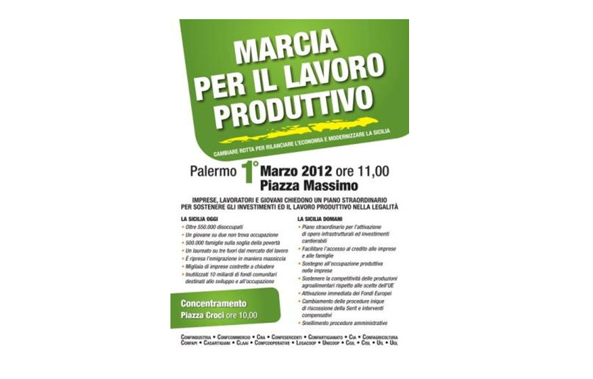 UN.I.COOP. Sicilia aderisce allo sciopero generale del 1° marzo: protestare uniti per vivere e non sopravvivere