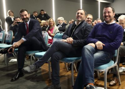 Ministro Salvini - On. De Toma - Sen. De Vecchis