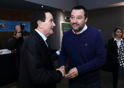 Pres. Francesco Dello Russo e Ministro Matteo Salvini
